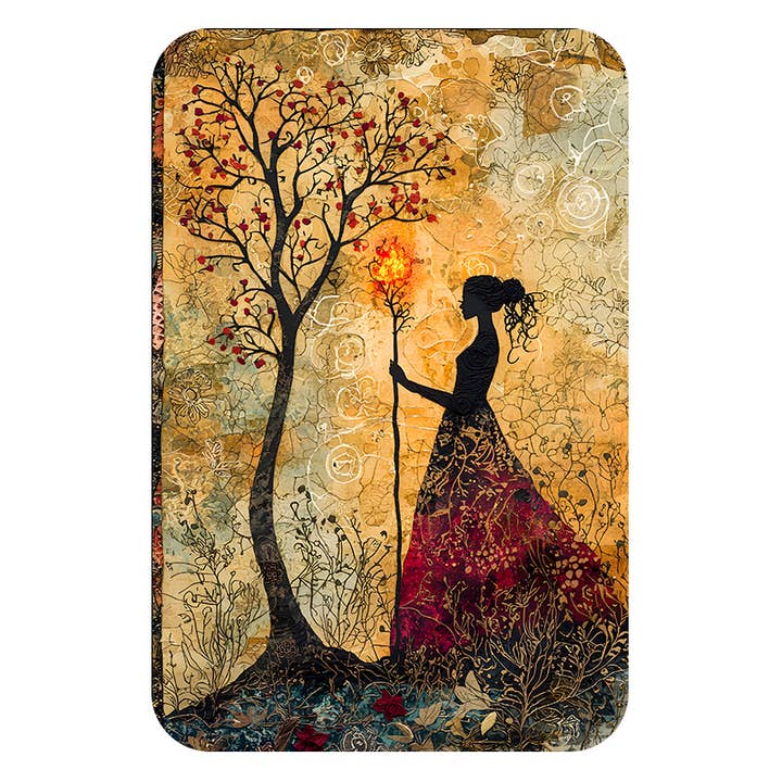 6 GICLEE GREETING CARDS "ENCHANTED MIXED FOLKLORE SET # 4" for wholesale by FINE ART CARDS AND GIFTS
