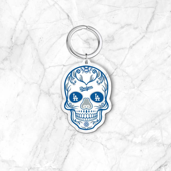 UPI Marketing - Wholesale Keychain - Unisex - MLB Los Angeles Dodgers Acrylic Keychain