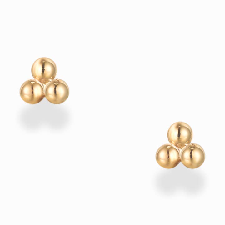 Mod + Jo – wholesale Stud/post earrings – Trinity Ball Studs0