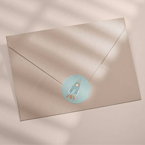 Adesivo | Razzo per la vendita all'ingrosso da parte di NynkeOntwerpt