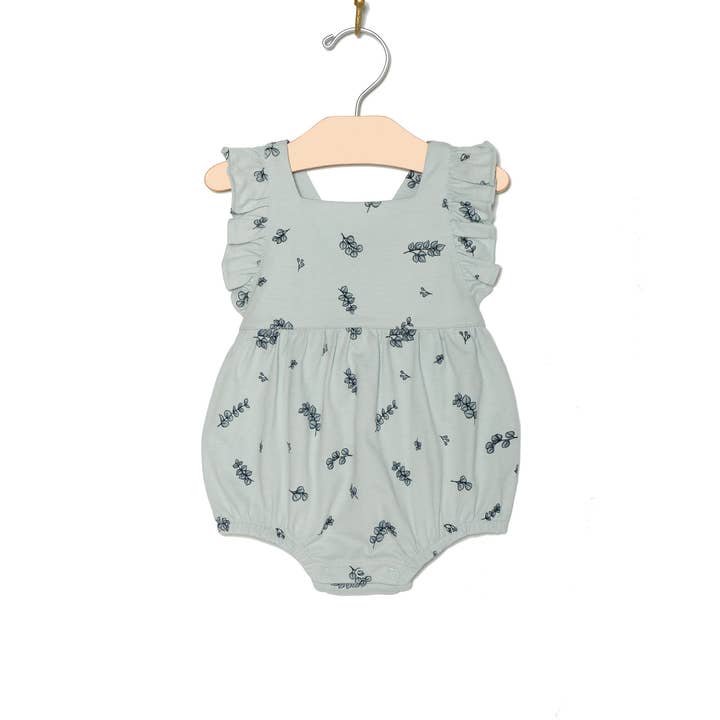 Combinaison à bretelles en eucalyptus pour la vente par City Mouse Studio