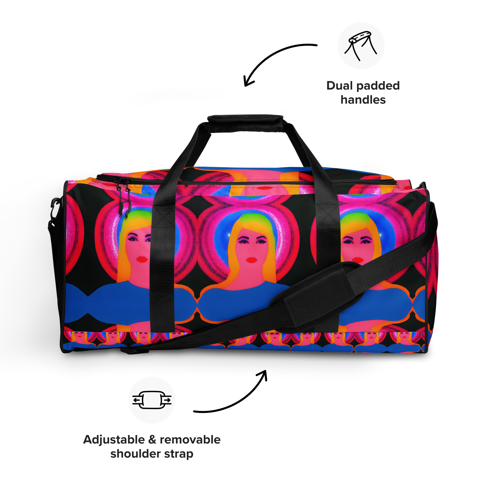 NeuroTekk Co. - Wholesale Weekender Bag - Women's - Beach Bag VII5