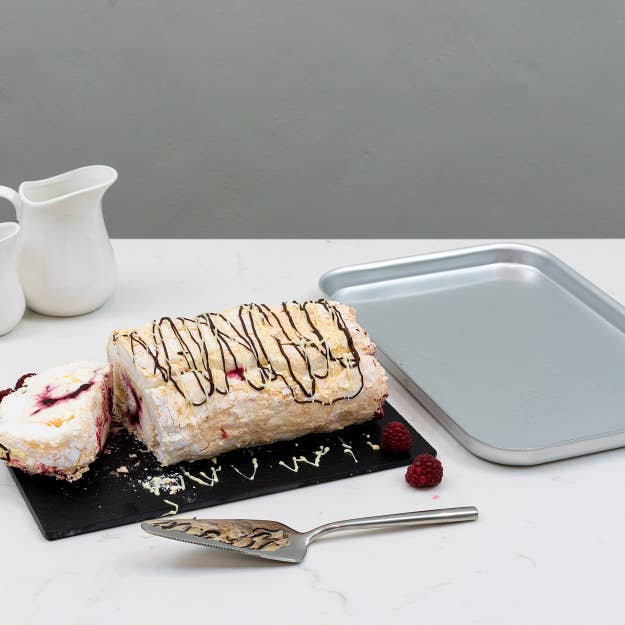 samuel groves - Wholesale Baking Dish - Mermaid Silver Anodised 12" Baking Tray1