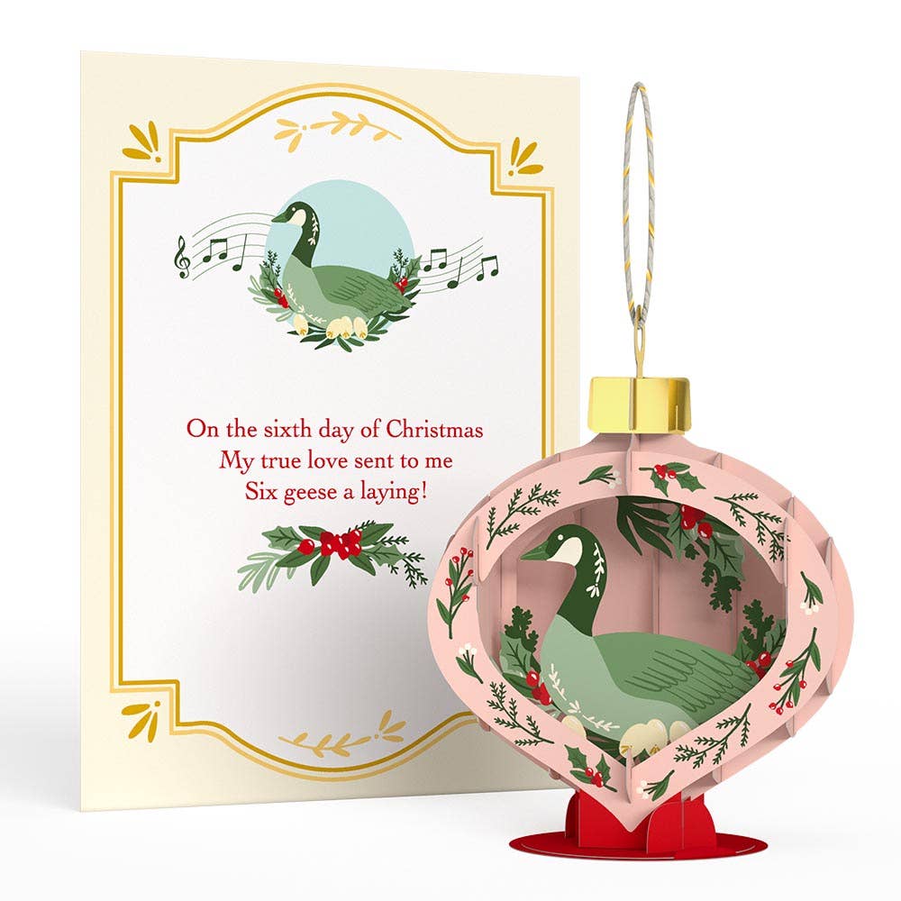 Lovepop Cards - Wholesale Christmas Card - 12 Days of Christmas Merry Ornament Set9