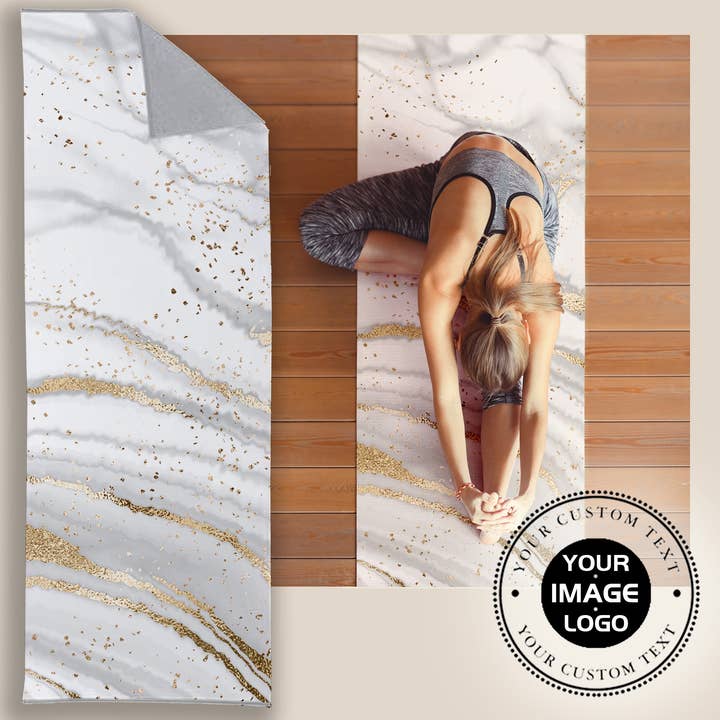 Gepersonaliseerde Paisley Bandana Print Yogamat Handdoek #5 voor wholesale door BloomAngel