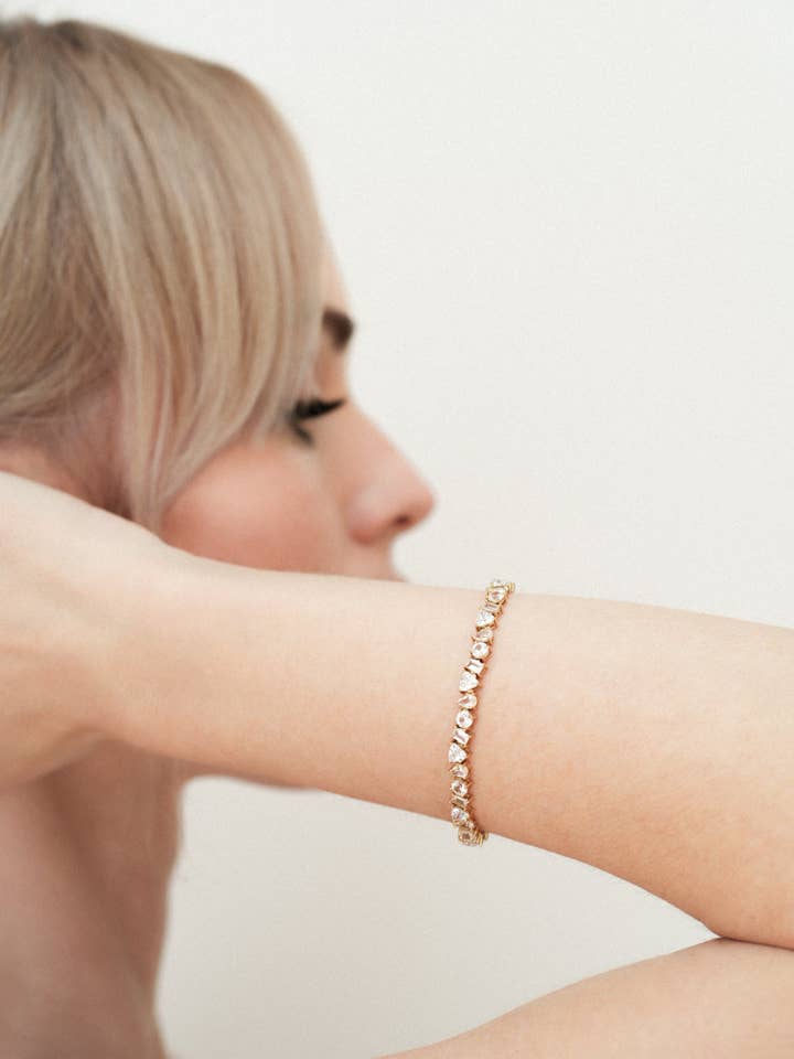 Cleo Tennis Bracelet for wholesale by NAiiA