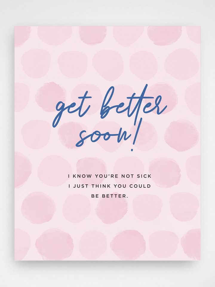 Améliorez-vous bientôt pour la vente par Hooray Paper Co.