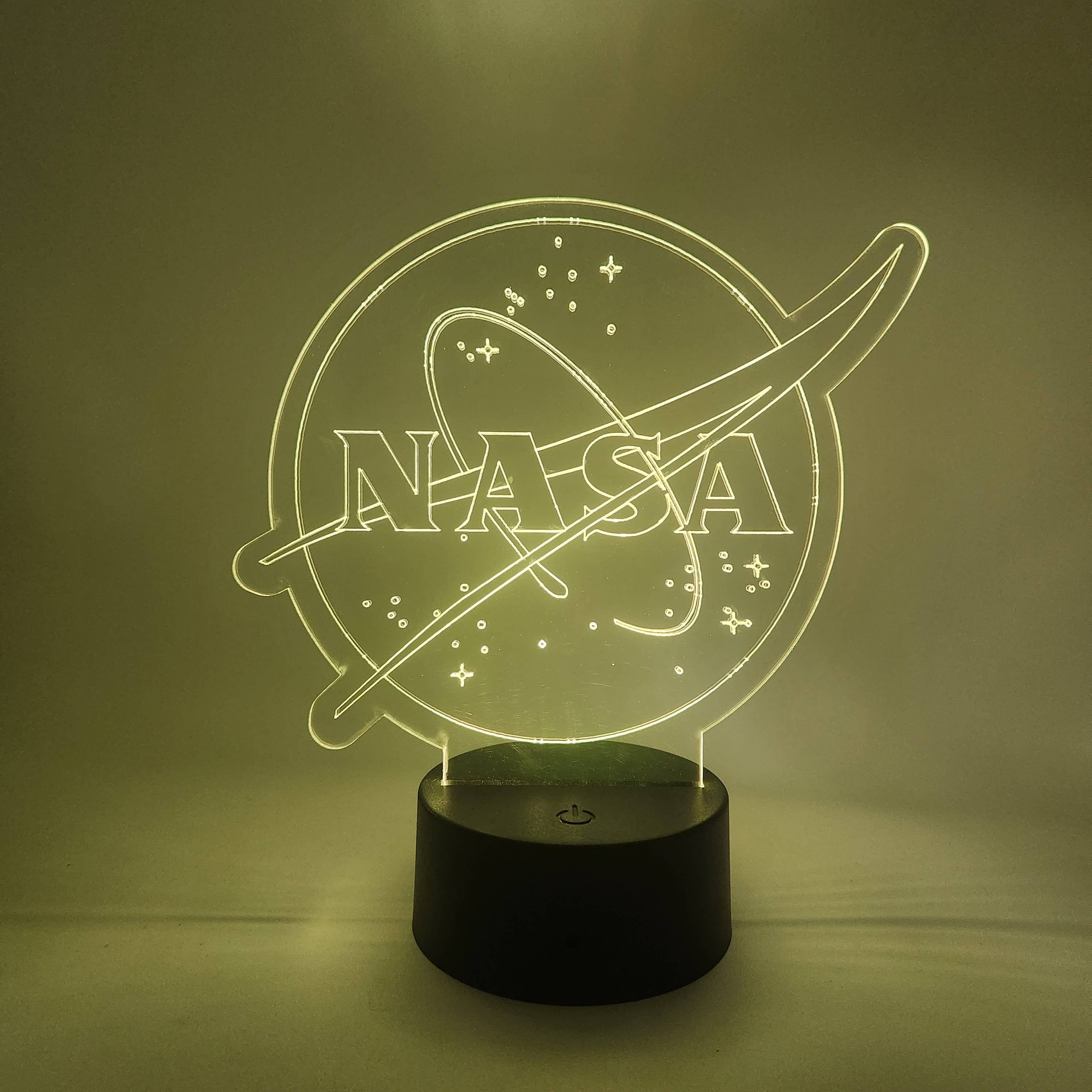 The 308 Collective - Wholesale Accent/Desk Lamp - NASA LED Lamp | NASA Logo Light | Outer Space Themed Gifts7