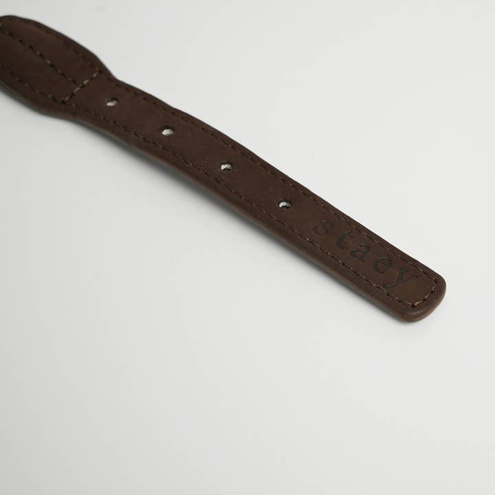 Staey - Wholesale Pet Collar - Dog - Kaia Braided Dog Collar | Dark Oak2