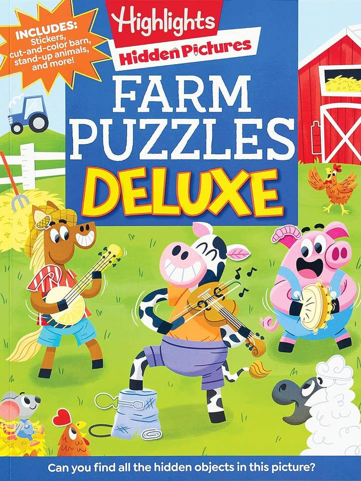 Farm Puzzles Deluxe for wholesale by Highlights for Children