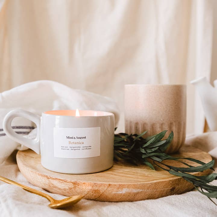 Mimi & August - Wholesale Jar/Filled Candle - Botanica reusable candle