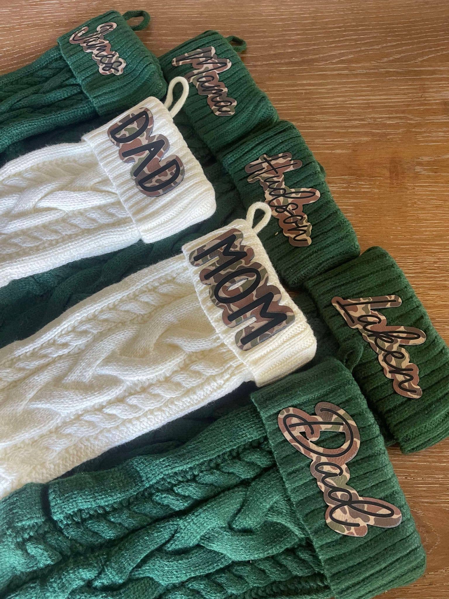 Poppys designs - Wholesale Holiday Stocking - Christmas Stockings Hunting Style Camo1