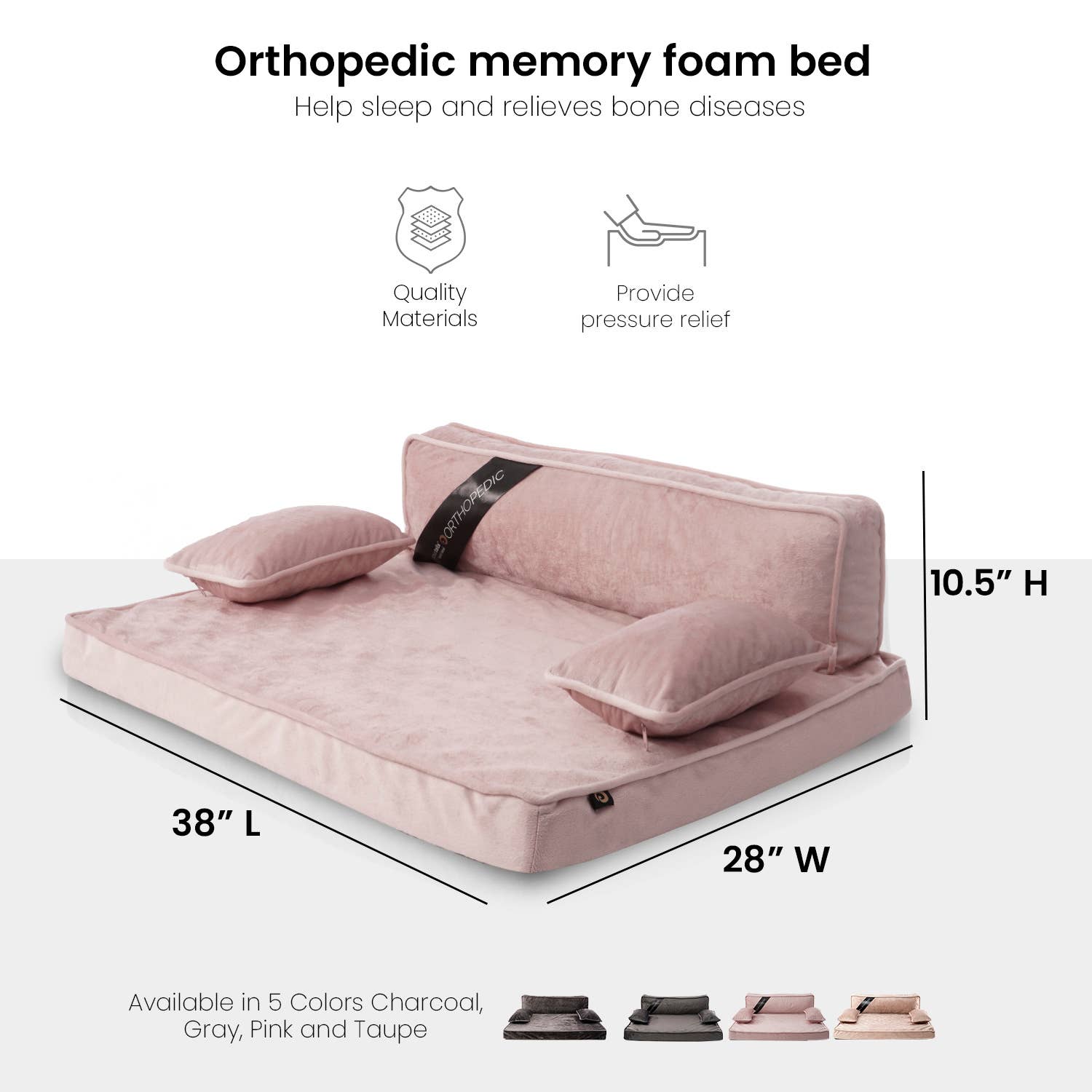 Precious Tails - Vente Panier – chien - Canapé-lit moderne Precious Tails - Grand1