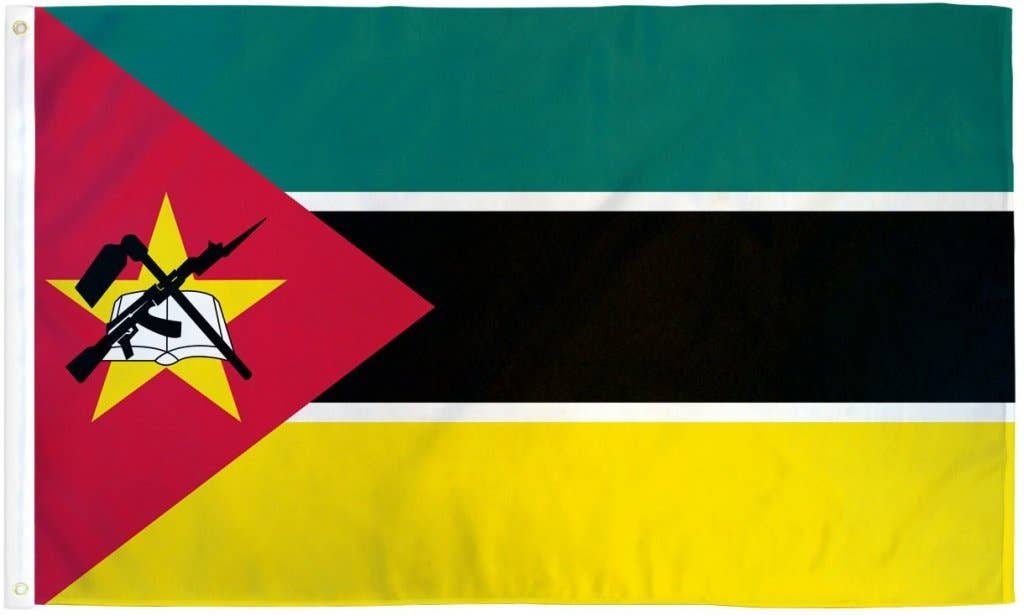 Flags Importer - Wholesale Flag - Mozambique Flag 3x5ft Poly1