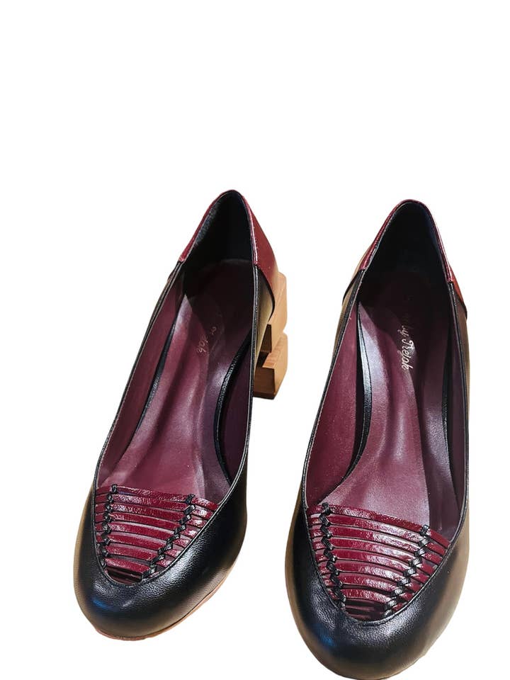 Nature by Trejok Limited Liability Company – wholesale Platåskor - Dam – Catalina trä staplade klackar 4