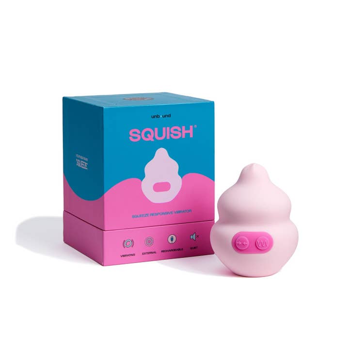 Unbound - Wholesale Sex Toy - Squish Silicone Sex Toy, USB Rechargeable & Waterproof