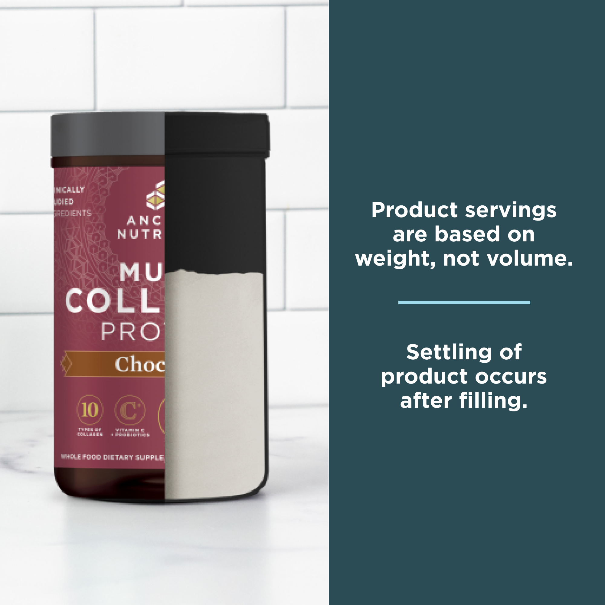 Noir Protéine Multi Collagène | Poudre Chocolat (24 Portions) en vente sur Faire9