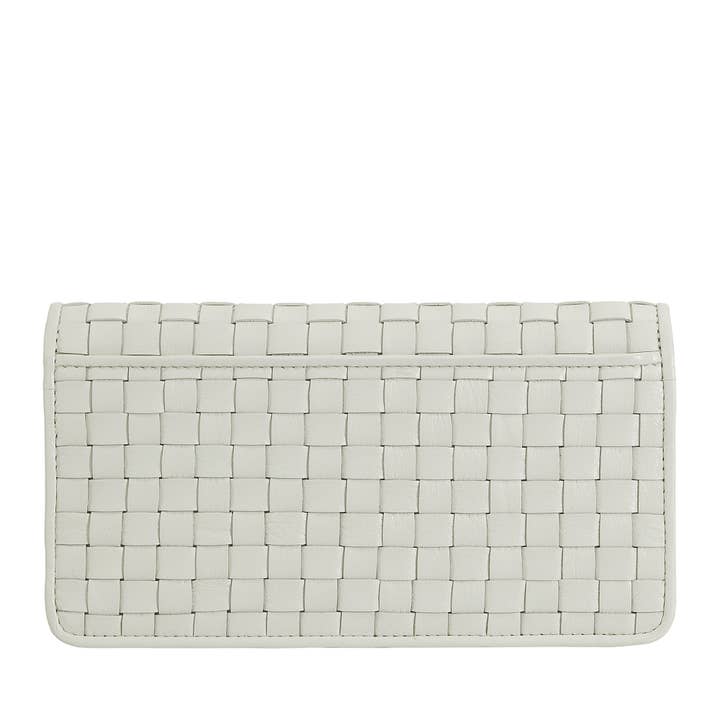 dudu - Wholesale Wallet - Women's - Dudu Women'S Leather Woven Wallet Credit Card Holders Grey1