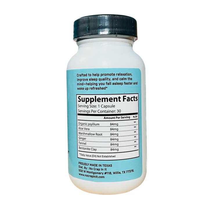 No Crap In It - Wholesale Oral Supplement/Vitamin - Cleanse Super Vitamins