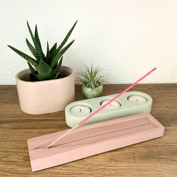 Left Corner Goods - Wholesale Plant Pot - Succulent Oval Concrete Planter3