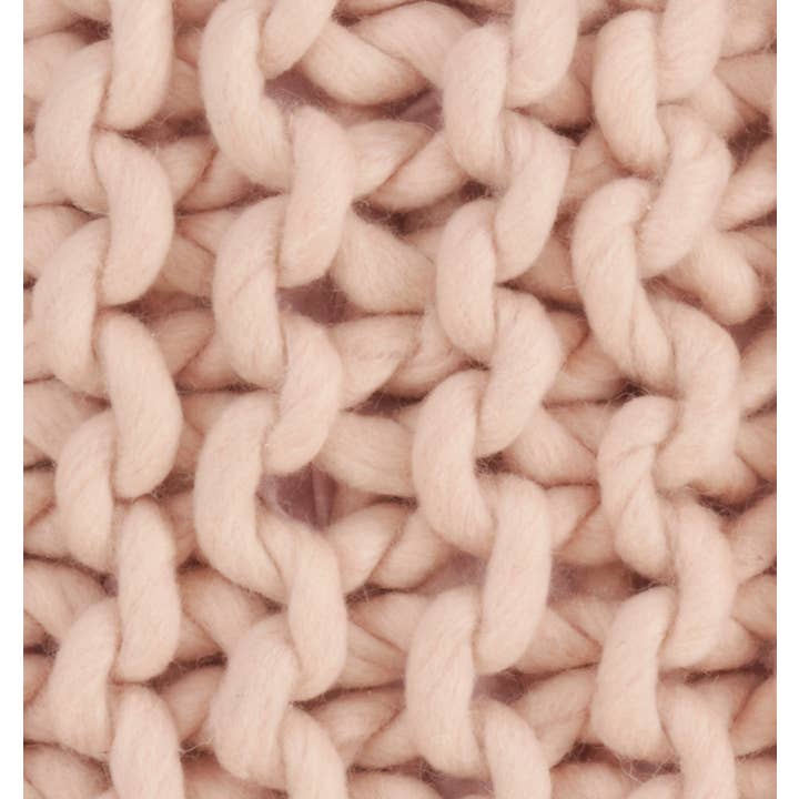 Saro Lifestyle - Wholesale Throw/Decorative Pillow - Chunky Cable Knit Design Accent Cushion Wool Throw Pillow6