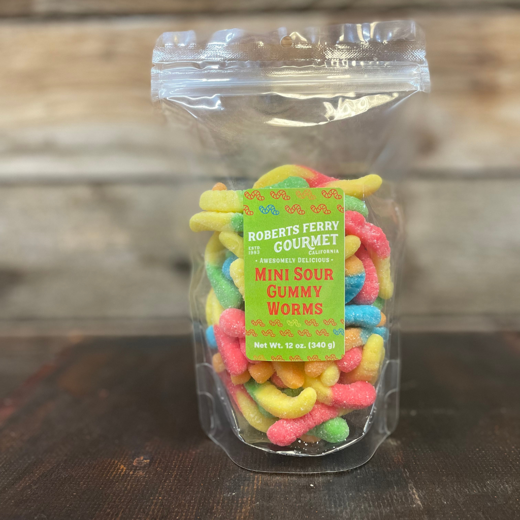 Roberts Ferry Gourmet - Wholesale Gummy - Sour Mini Gummy Worms1