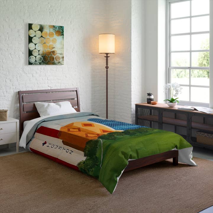 Edredón ligero Houston Views para venta al por mayor de See Joy Creative