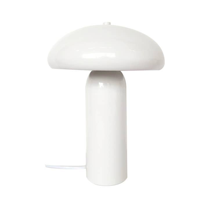 Gabin white lamp D22 H30cm for wholesale by Opjet Paris