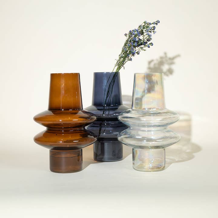 Ripple Glass Vase for wholesale by Muun Home