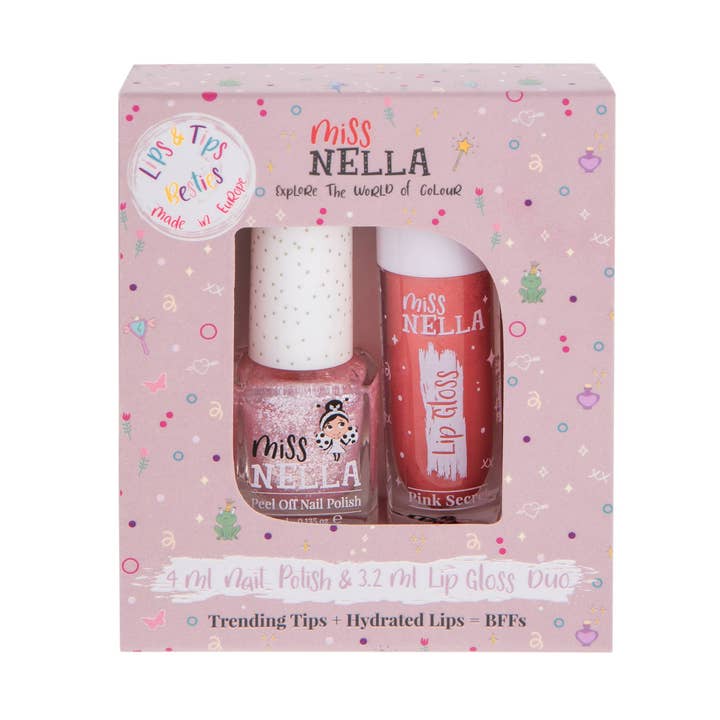 Besties Duo (Sugar Hugs + Gloss Pink Secret) for wholesale by Miss Nella US