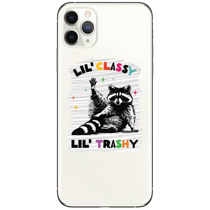 Juju and Moxie - Wholesale Sticker - Cute Funny Classy Trashy Raccoon High Quality Vinyl Sticker4