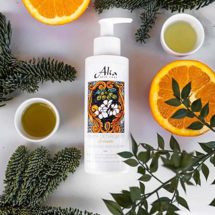 Alia skin care - Wholesale Facial Cleanser - MOISTURIZING CLEANSING CREAM extra virgin olive oil