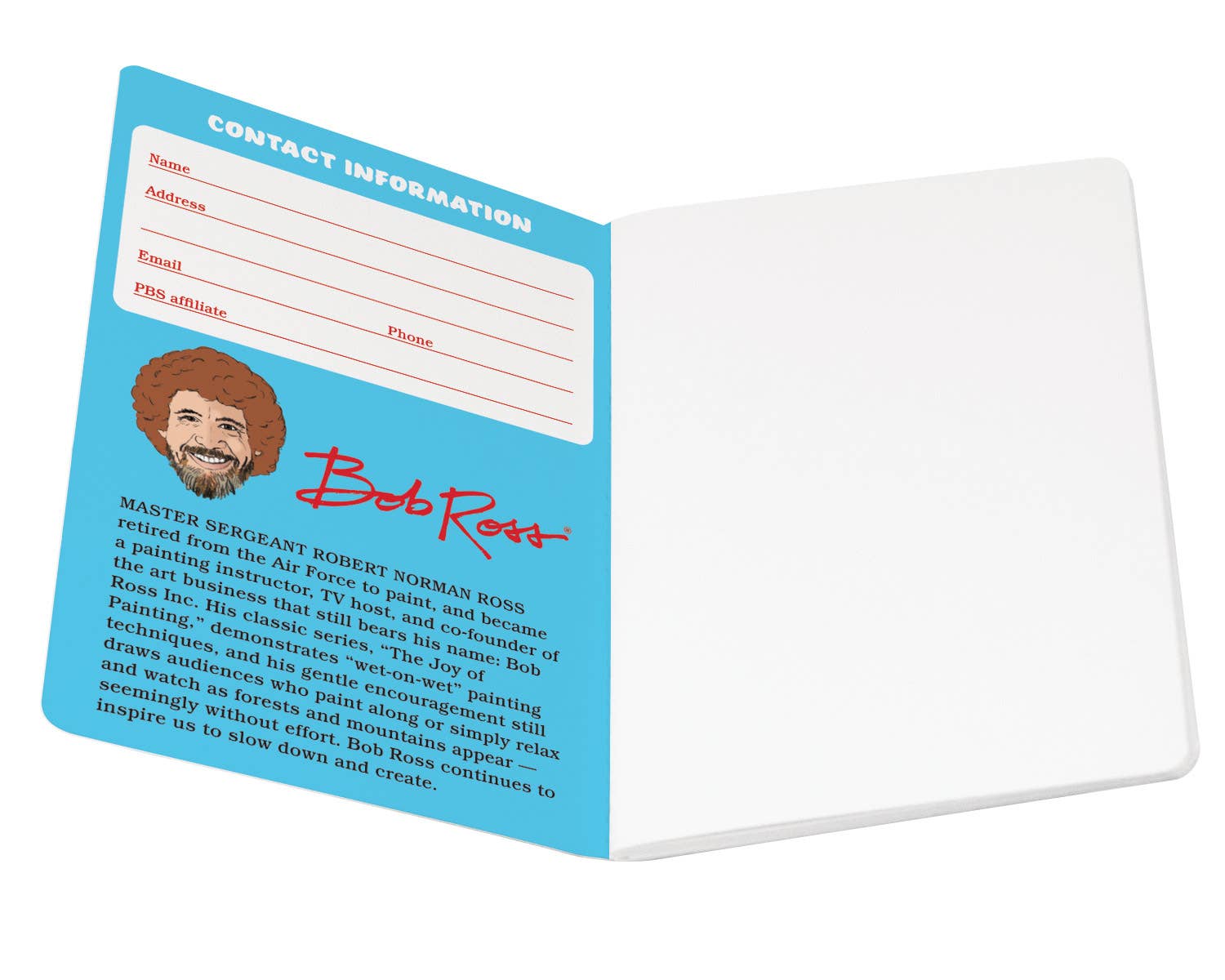 Unemployed Philosophers Guild - Venta al por mayor Cuadernos - Cuaderno Bob Ross1