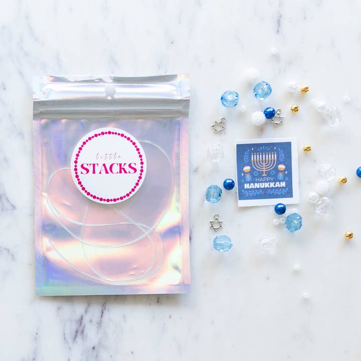 The Blue Hanukkah STACK for wholesale by Little Stacks