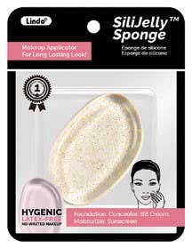 Assorted Lindo Silijelly Makeup Blending Sponge -Single with case for wholesale on Faire2