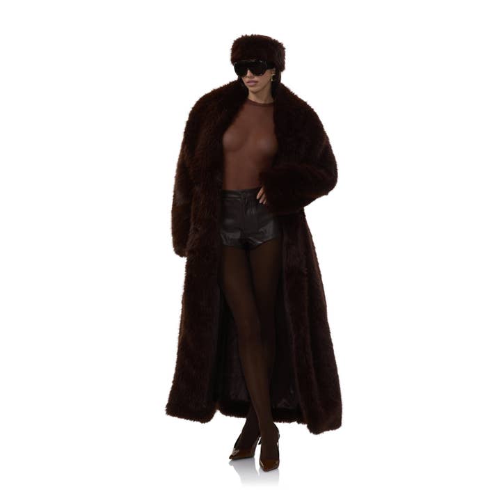 AFRM Fur Headband - Java for wholesale on Faire1