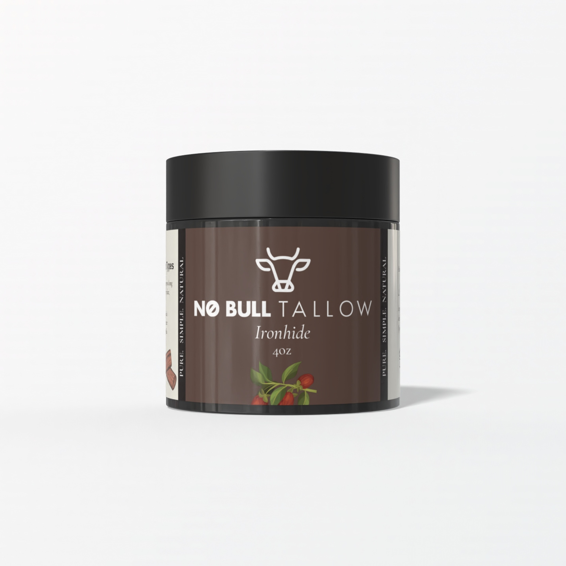 No Bull Tallow - Wholesale Body Balm/Butter - 4oz Whipped Tallow Body Butter (120ml)4