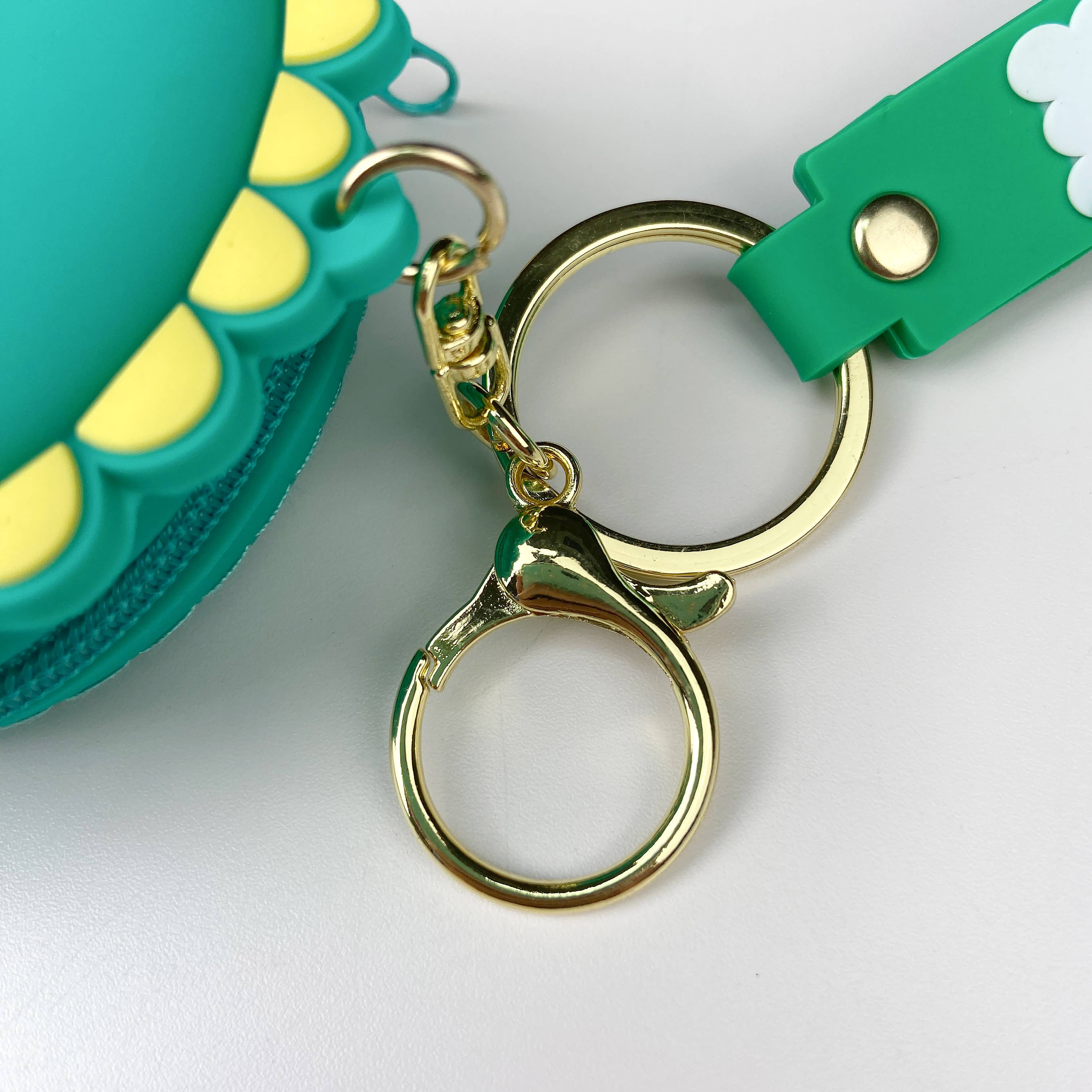 SoapElenGlen – wholesale Keychain – Women's – Dinosaur Coin Purse Pendant Headphone Bag Keychain3