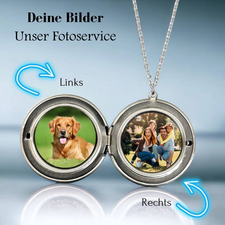 MadamLili - Wholesale Halskettinghanger - GEPERSONALISEERDE FOTOMEDAILLON KETTING MET FOTOSERVICE1