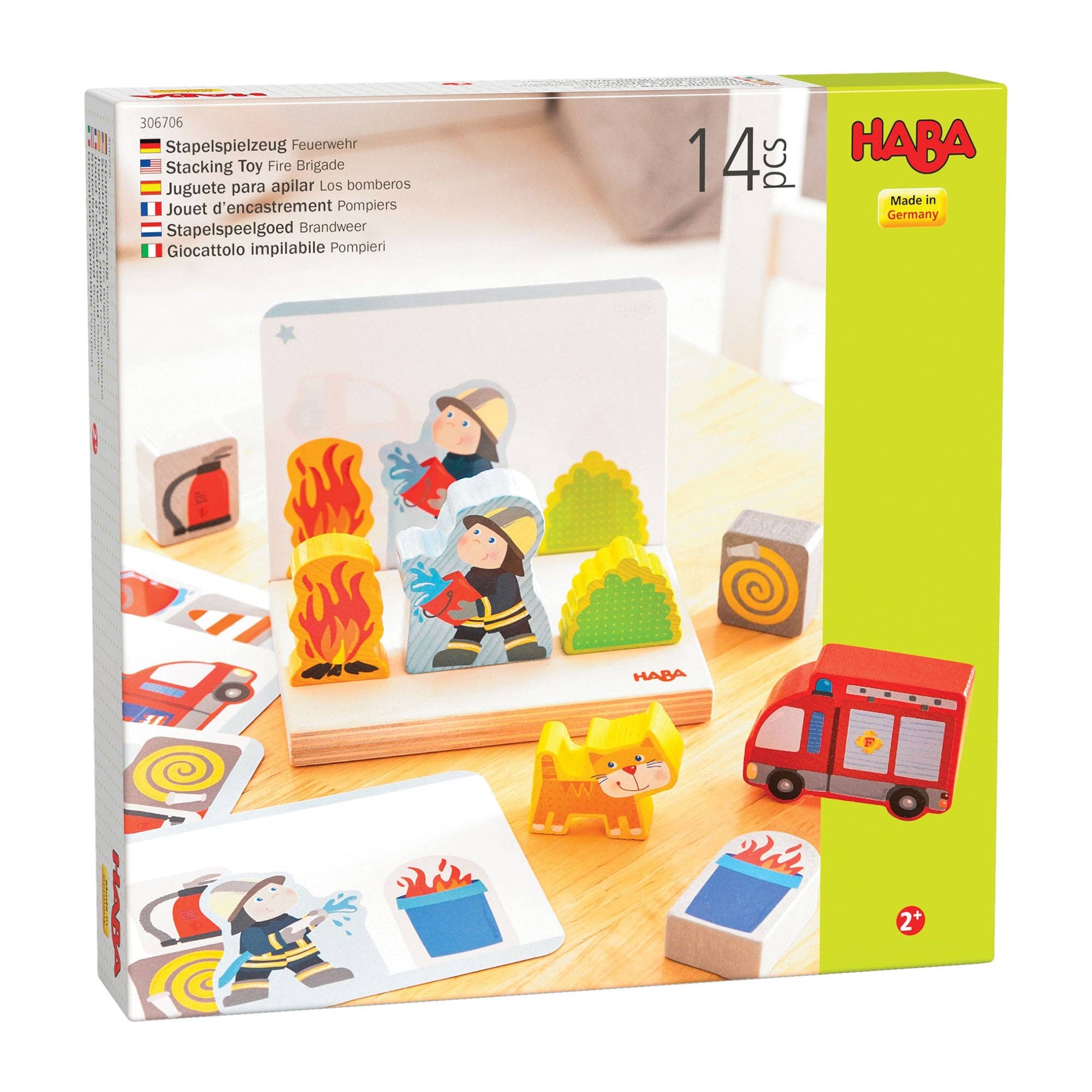 HABA USA - Wholesale Stacking Game - Fire Brigade Stacking Toy7