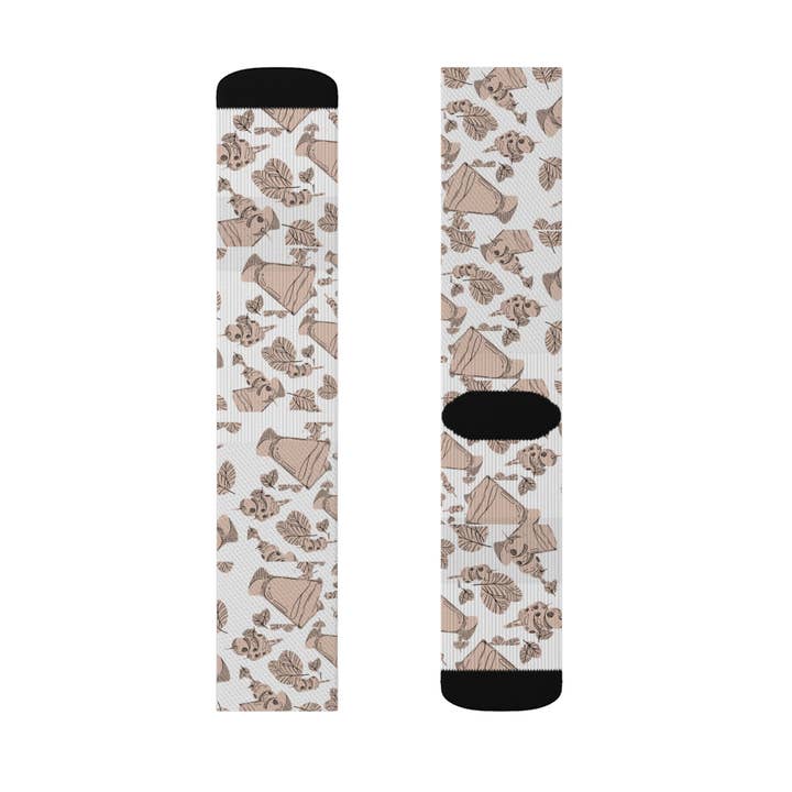 Coffee Shot Retro Socks for wholesale by Coffeebre