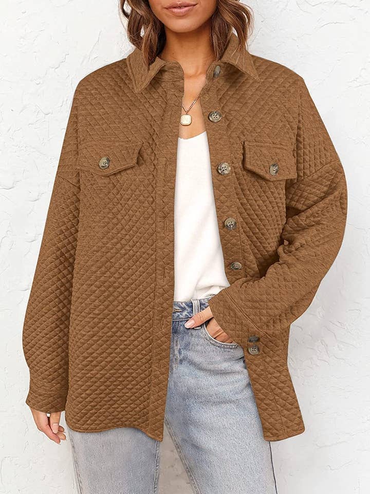 Einreihige Hemdjacke mit Waffeltasche am Revers für den Großhandel von HIDDENBRAND