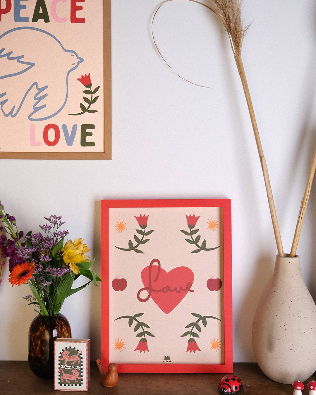 Ma Petite Vie – wholesale Poster – Poster - Peace and love (30 x 40 cm)3