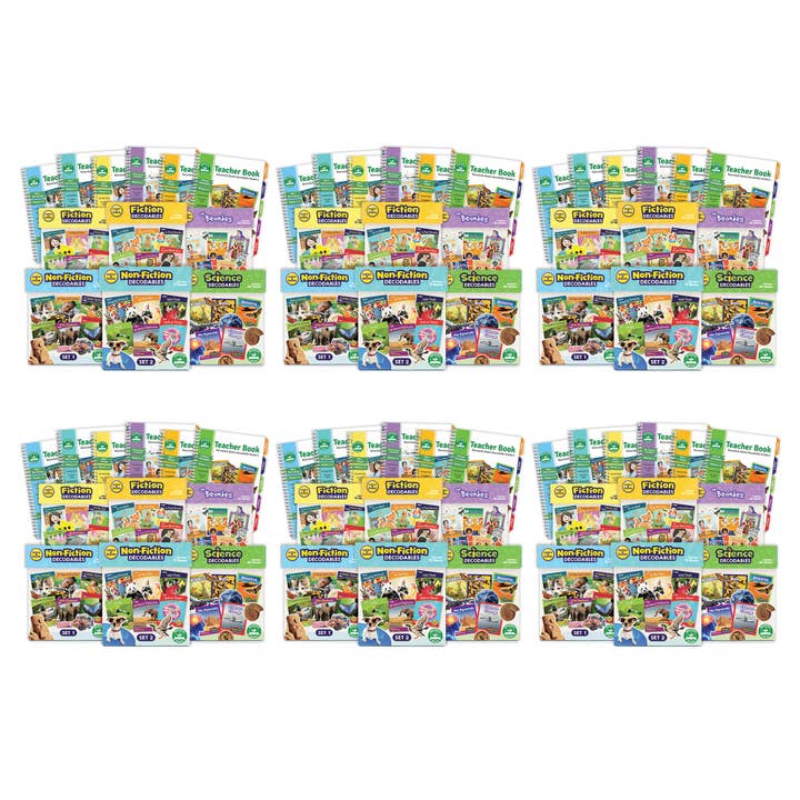 Letters & Sounds Decodable Readers Classroom Complete Kit for wholesale by Junior Learning Inc.