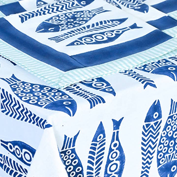 Sevya Handmade - Wholesale Tablecloth - Fish Tablecloth