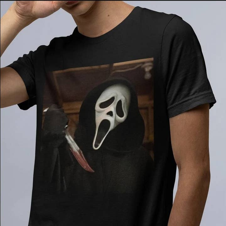 Scream Movie T-Shirt, Horror T-Shirt, Scream Shirt, Horror S for wholesale by Alaridesign