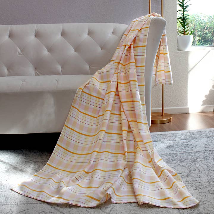 Sunset Madras filt Textil för wholesale av Kara Weaves