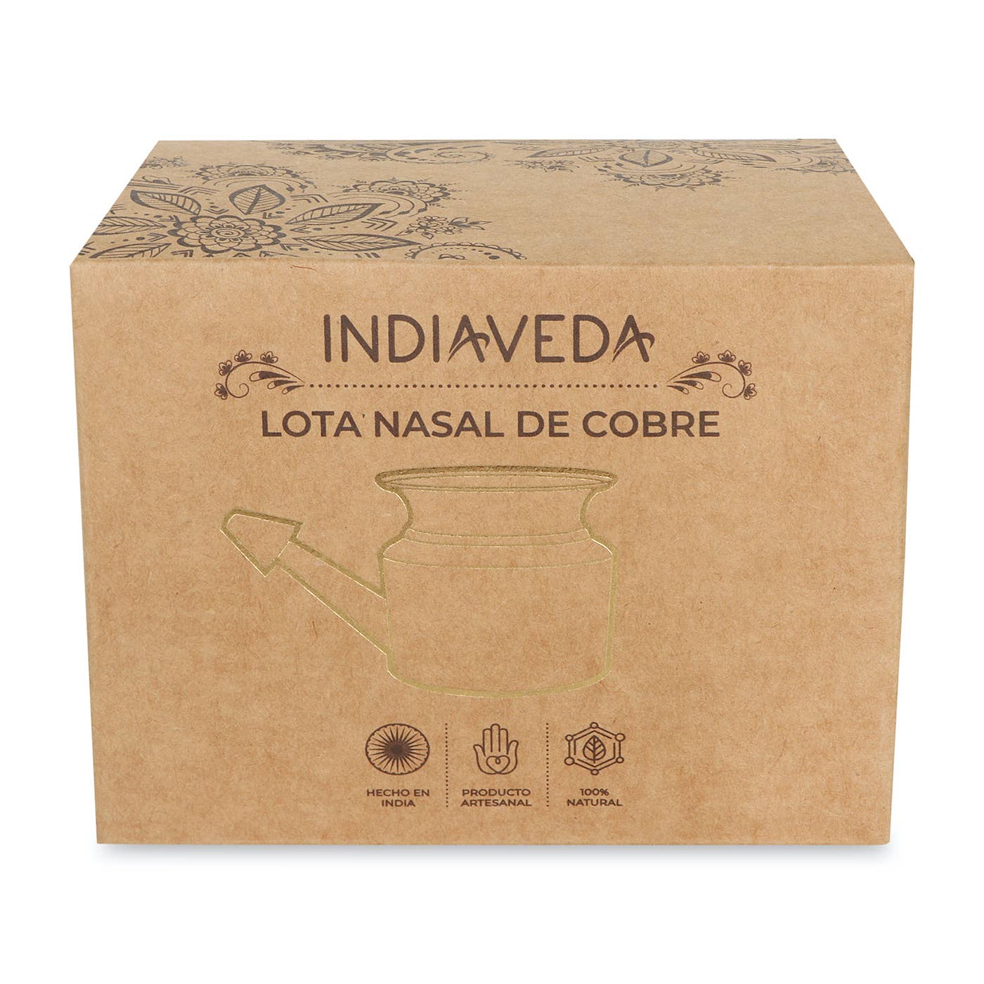 Indiaveda – Cuidados nasais por atacado – Lota nasal de cobre 100%2