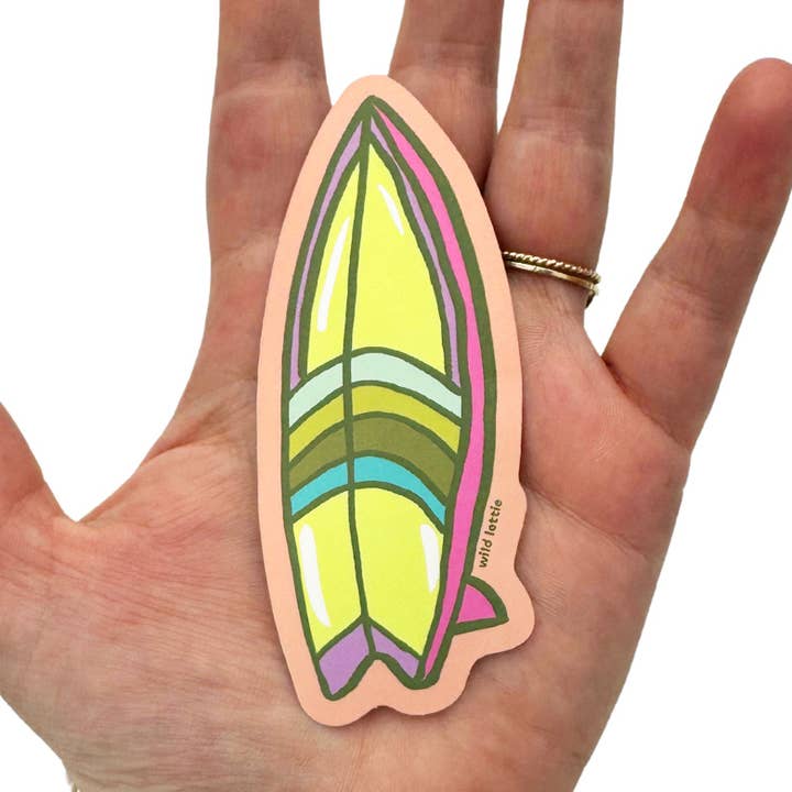 Wild Lettie - Wholesale Sticker - Sup Board Sticker0