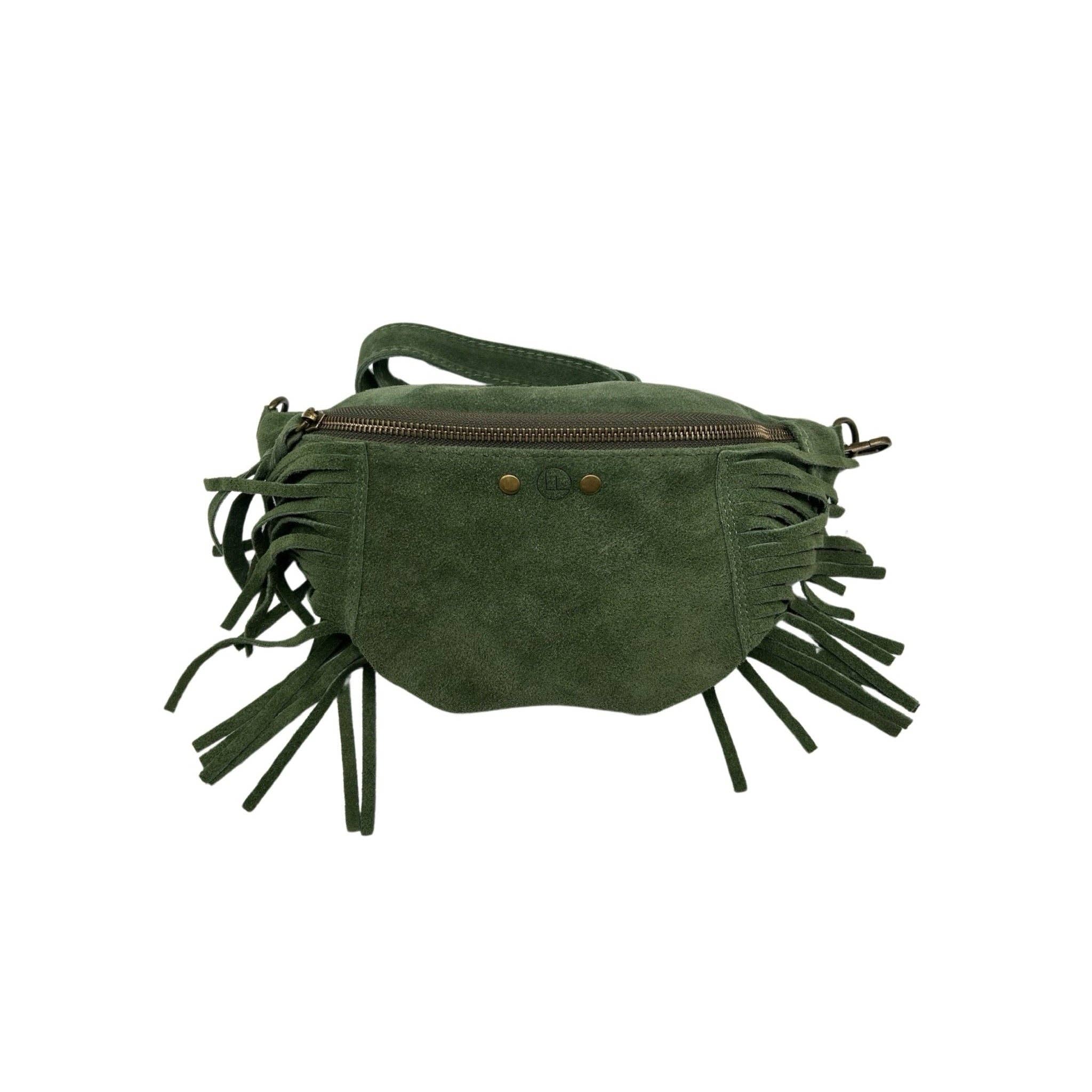 Louisa lee - Wholesale Belt Bag - Women's - ESPERANZA SUEDE LEATHER FANNY PACK3